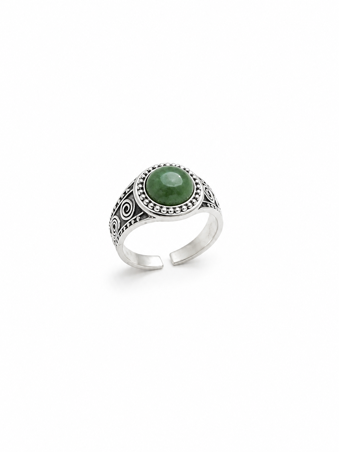 Jade Talisman Ring